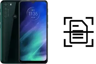 Digitalize documentos em um Motorola One Fusion
