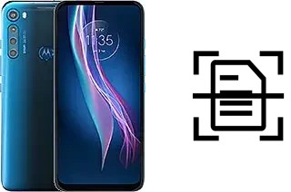 Digitalize documentos em um Motorola One Fusion+