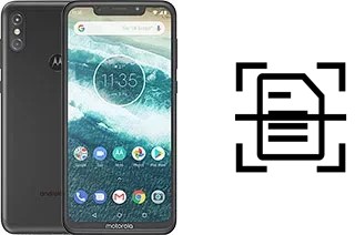 Digitalize documentos em um Motorola One Power (P30 Note)