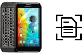 Digitalize documentos em um Motorola Photon Q 4G LTE XT897