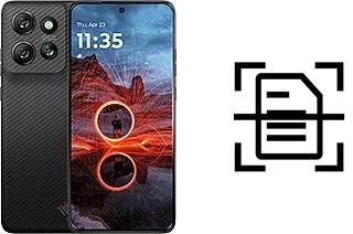Digitalize documentos em um Motorola ThinkPhone 25