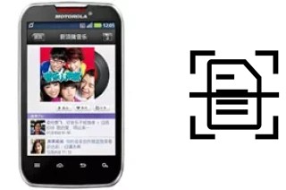 Digitalize documentos em um Motorola MOTOSMART MIX XT550