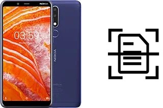 Digitalize documentos em um Nokia 3.1 Plus