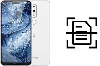 Digitalize documentos em um Nokia 6.1 Plus