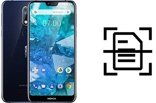 Digitalize documentos em um Nokia 7.1 Plus (Nokia X7)