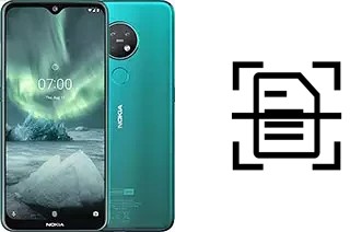 Digitalize documentos em um Nokia 7.2