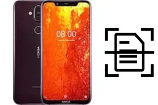 Digitalize documentos em um Nokia 8.1