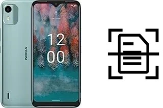 Digitalize documentos em um Nokia C12