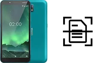 Digitalize documentos em um Nokia C2