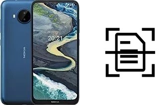 Digitalize documentos em um Nokia C20 Plus