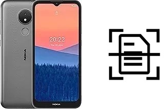 Digitalize documentos em um Nokia C21