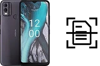 Digitalize documentos em um Nokia C22