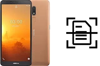 Digitalize documentos em um Nokia C3 2020