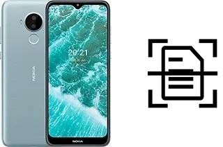 Digitalize documentos em um Nokia C30