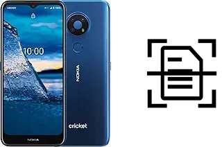 Digitalize documentos em um Nokia C5 Endi