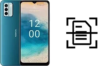 Digitalize documentos em um Nokia G22