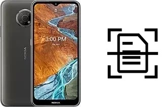Digitalize documentos em um Nokia G300