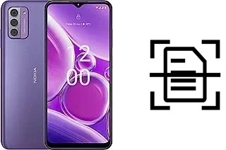 Digitalize documentos em um Nokia G42