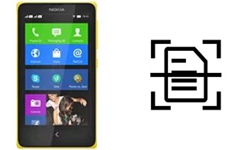 Digitalize documentos em um Nokia X