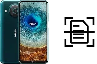 Digitalize documentos em um Nokia X10