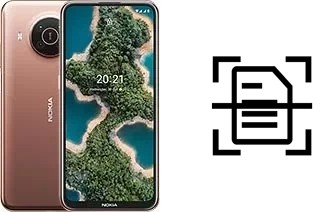 Digitalize documentos em um Nokia X20