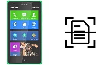 Digitalize documentos em um Nokia XL