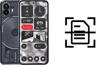 Digitalize documentos em um Nothing Phone (2)