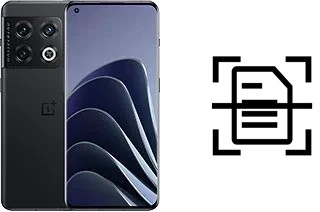 Digitalize documentos em um OnePlus 10 Pro