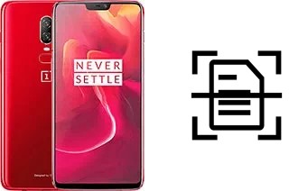 Digitalize documentos em um OnePlus 6