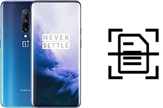 Digitalize documentos em um OnePlus 7 Pro