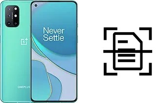 Digitalize documentos em um OnePlus 8T