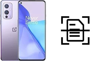 Digitalize documentos em um OnePlus 9