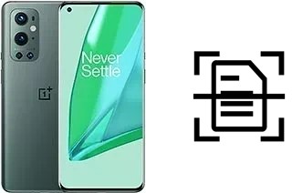 Digitalize documentos em um OnePlus 9 Pro