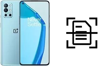 Digitalize documentos em um OnePlus 9R