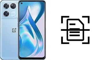 Digitalize documentos em um OnePlus Ace Racing