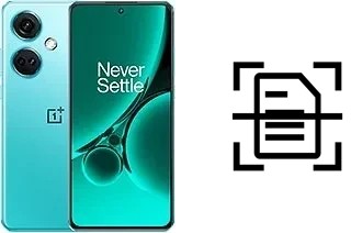 Digitalize documentos em um OnePlus Nord CE3