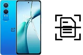 Digitalize documentos em um OnePlus Nord CE4 Lite