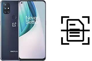 Digitalize documentos em um OnePlus Nord N10 5G