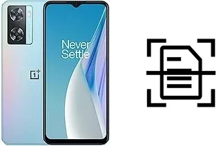 Digitalize documentos em um OnePlus Nord N20 SE