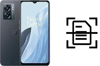 Digitalize documentos em um OnePlus Nord N300