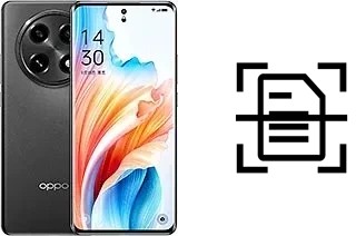 Digitalize documentos em um Oppo A2 Pro