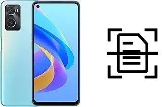 Digitalize documentos em um Oppo A76