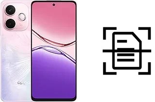 Digitalize documentos em um Oppo A5 Pro (2025)