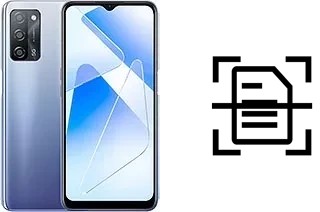 Digitalize documentos em um Oppo A55 5G