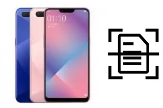 Digitalize documentos em um Oppo AX5s