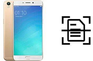 Digitalize documentos em um Oppo F1 Plus