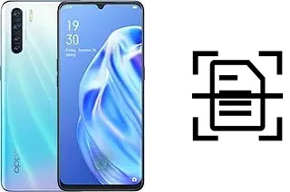 Digitalize documentos em um Oppo F15