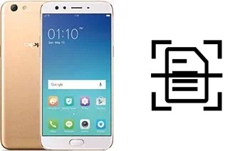 Digitalize documentos em um Oppo F3