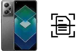 Digitalize documentos em um Oppo K10 Pro