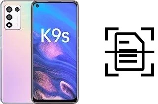 Digitalize documentos em um Oppo K9s